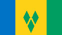 Saint Vincent ve Grenadinler Bayrağı