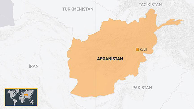 Afganistan Haritası