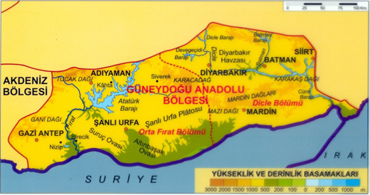 guneydogu-anadolu-bolgesi-haritası