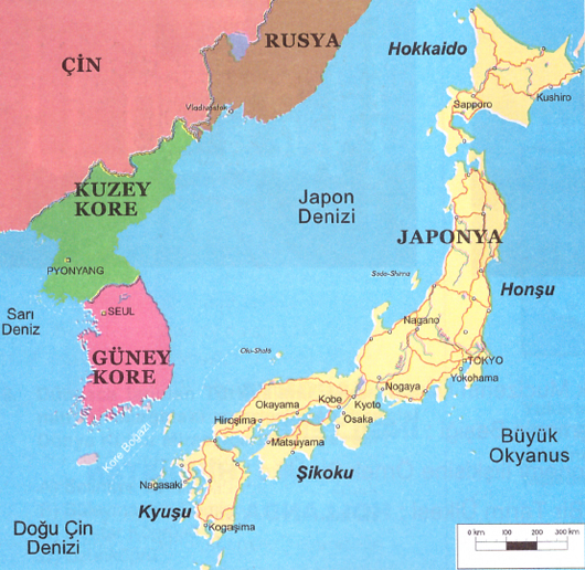 japonya-haritasi