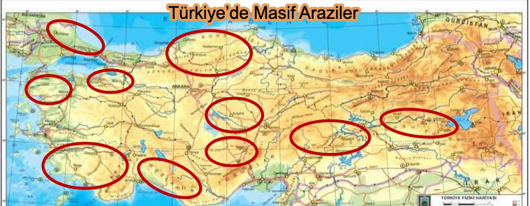 T rkiye de Masif Araziler Co rafya Hocas 