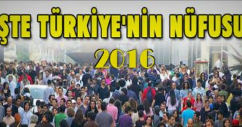 Türkiye’nin 2016 Nüfus Piramidi