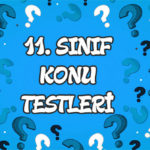 Türkiye’nin Nüfus Politikaları Konu Testi